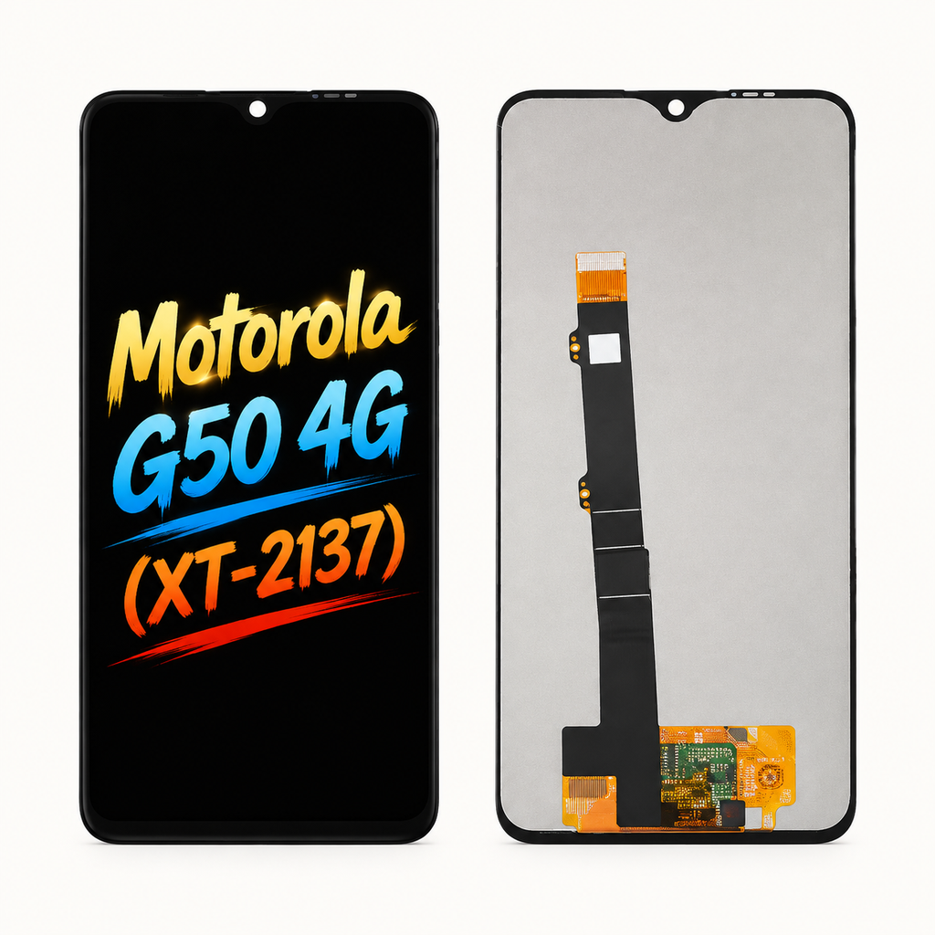 Motorola G50 4G/XT-2137 Incell Replacement Phone Screen Assembly — Without Frame, Smooth Touch & Clear Viewing