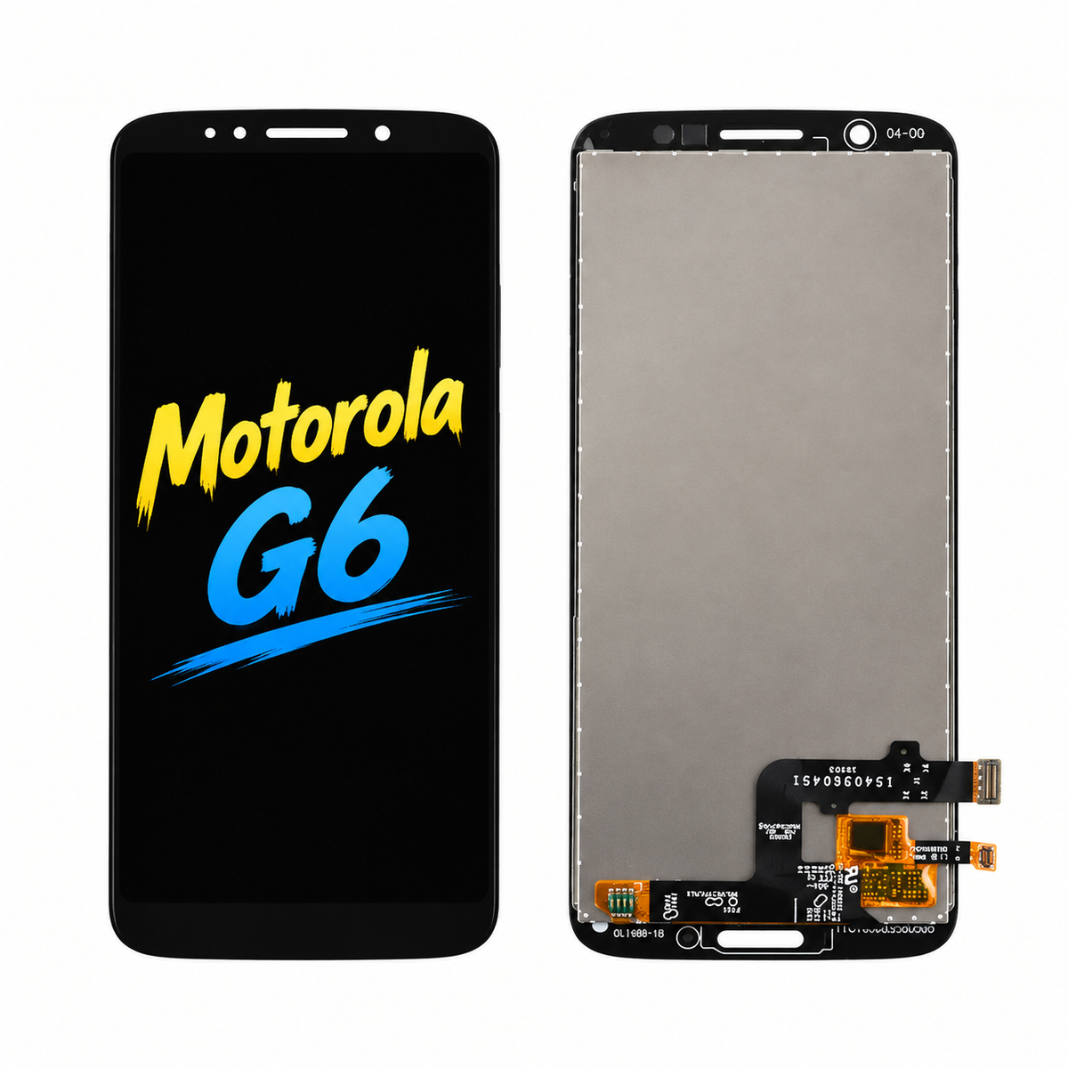 Motorola G6 Incell Phone Screen Assembly Replacement | Clear Viewing & Smooth Touch