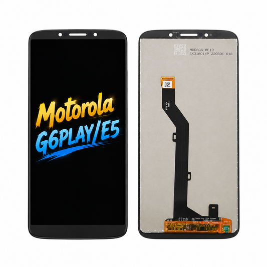 Motorola G6 Play/E5 Incell Replacement Phone Screen Assembly — Clear Viewing & Practical Repair