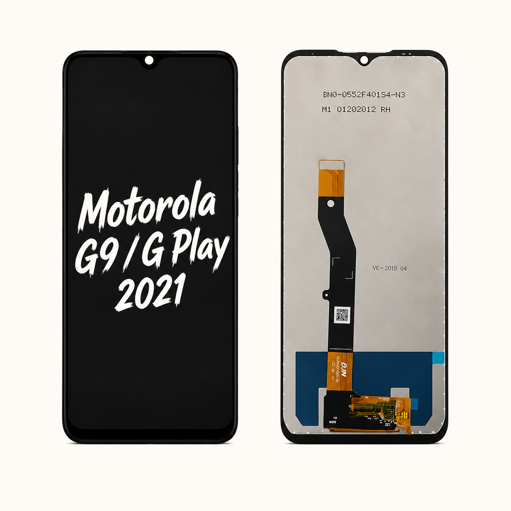 Motorola G9/G Play 2021 Incell Replacement Phone Screen Assembly | Clear Color & Smooth Touch