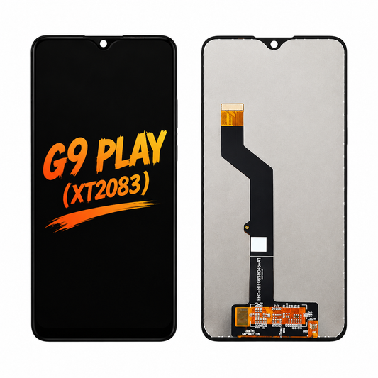 Motorola G9 Play/XT2083/E7 Plus Incell LCD Replacement Phone Screen Assembly — Without Frame, Responsive Touch