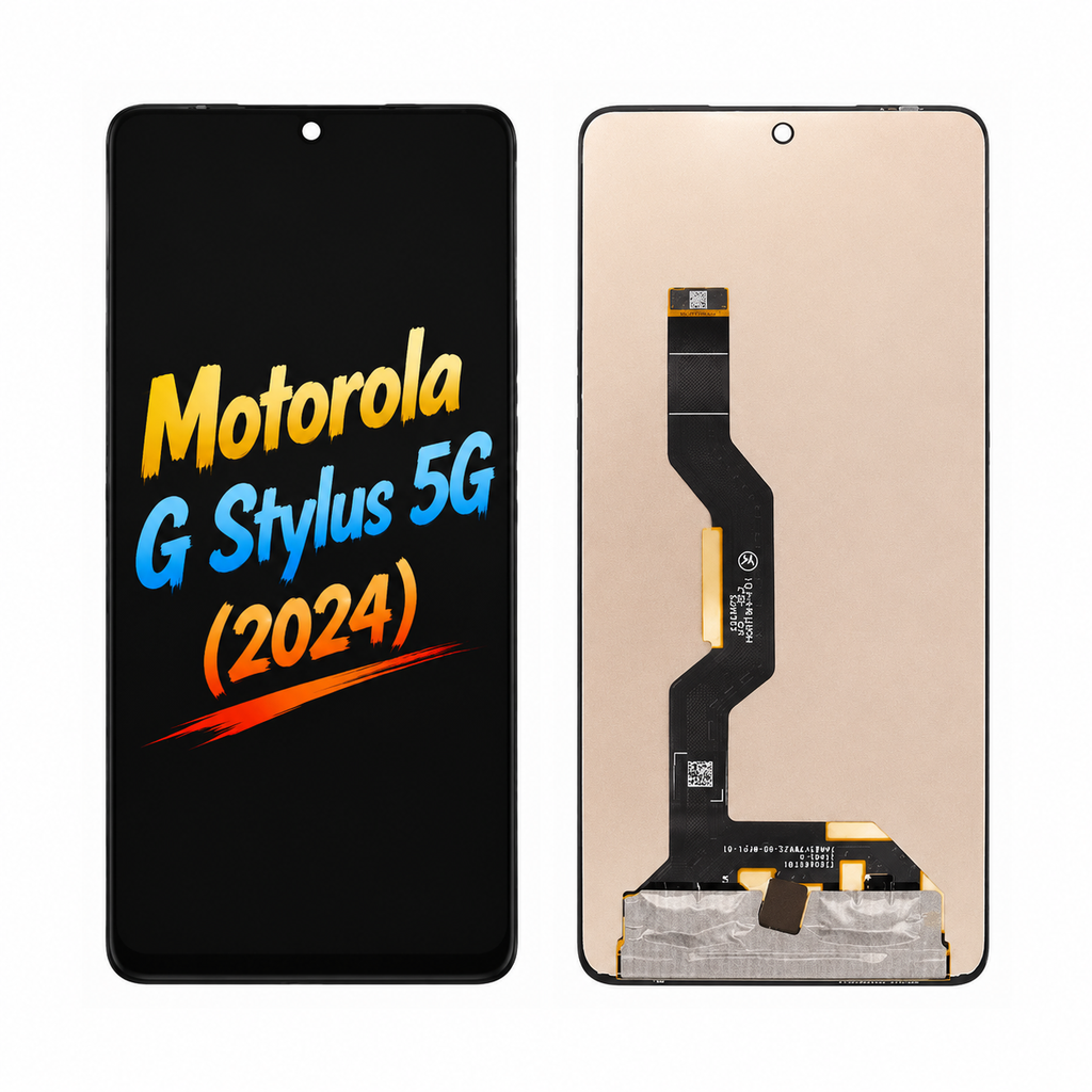 Replacement Phone Screen Assembly for Motorola G Stylus 5G (2024) — Incell Display for Clear Viewing & Responsive Touch