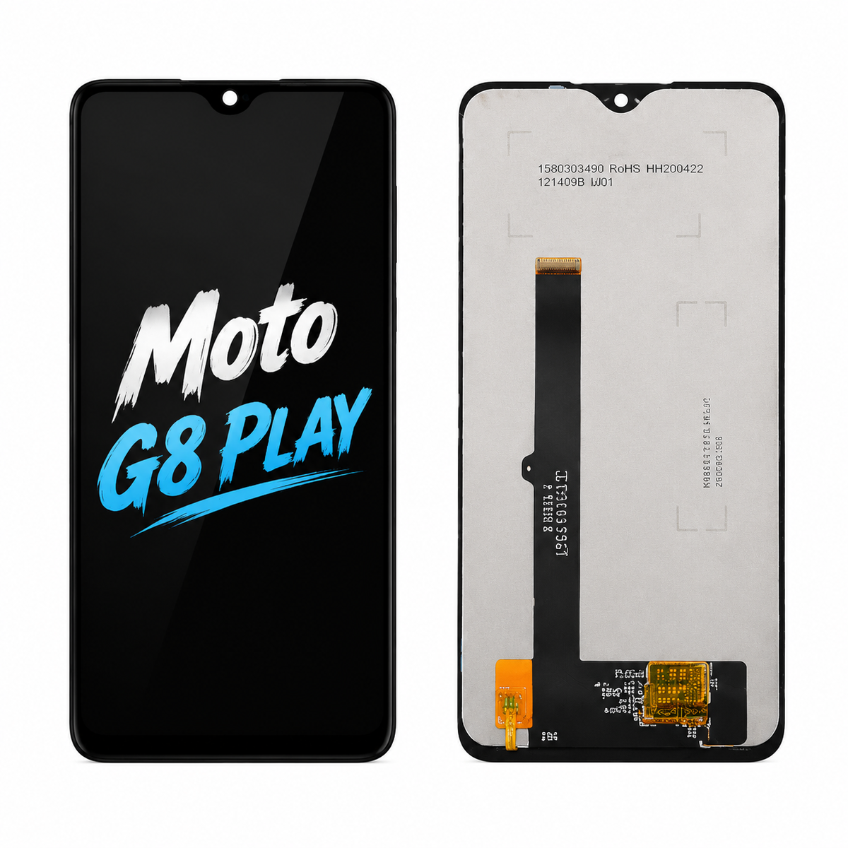 Replacement Phone Screen Assembly for Motorola G8 Play/One Macro | Incell for Display Repair