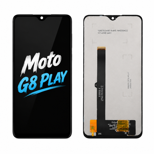 Replacement Phone Screen Assembly for Motorola G8 Play/One Macro | Incell for Display Repair