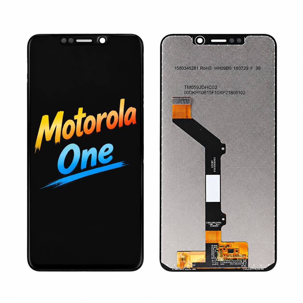 Motorola One Incell Replacement Phone Screen Assembly — Without Frame, Clear Viewing & Responsive Touch
