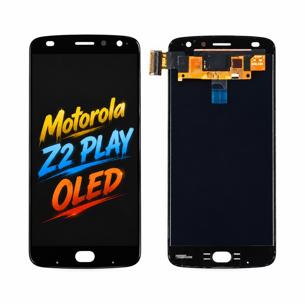 Motorola Z2 Play OLED Replacement Phone Screen Assembly | Natural Color & Responsive Touch