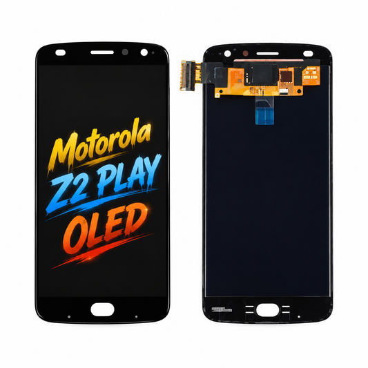 Motorola Z2 Play OLED Replacement Phone Screen Assembly | Natural Color & Responsive Touch