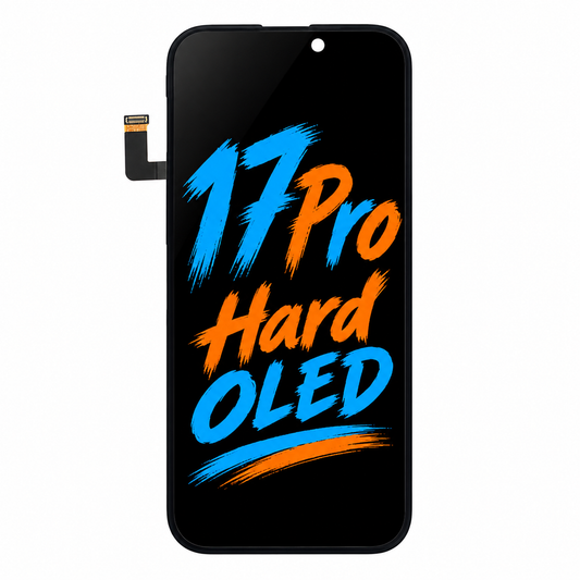 DD Hard OLED Screen Replacement for iPhone 17 Pro — Movable IC Display Assembly, High Brightness & Stable Touch