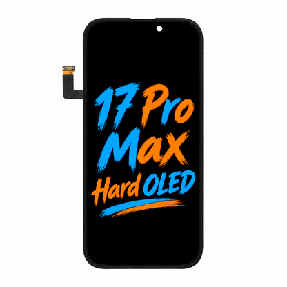 DD Hard OLED Screen Replacement for iPhone 17 Pro Max — Movable IC Display Assembly, High Brightness & Stable Touch