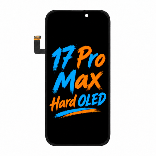 DD Hard OLED Screen Replacement for iPhone 17 Pro Max — Movable IC Display Assembly, High Brightness & Stable Touch