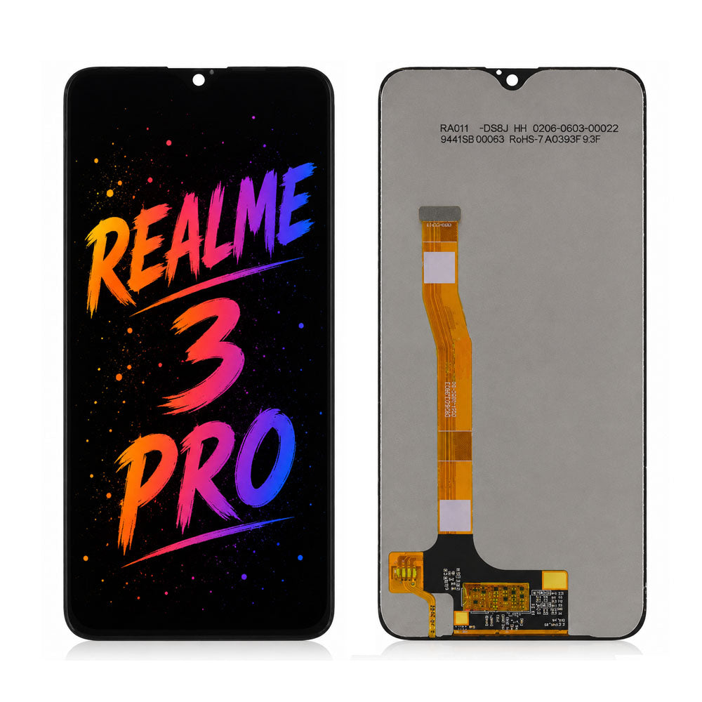 Compatible for Realme 3 Pro Screen Assembly Replacement — High Brightness Display with Clear Color Performance