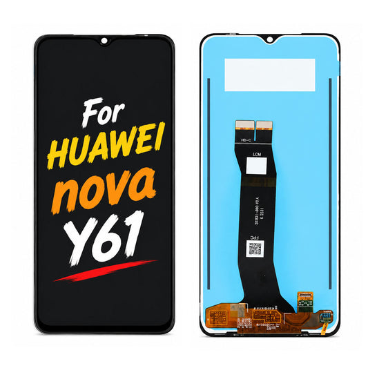 Huawei Nova Y61 Display Screen Assembly — Original Pressed Replacement with Natural Colors & High Brightness