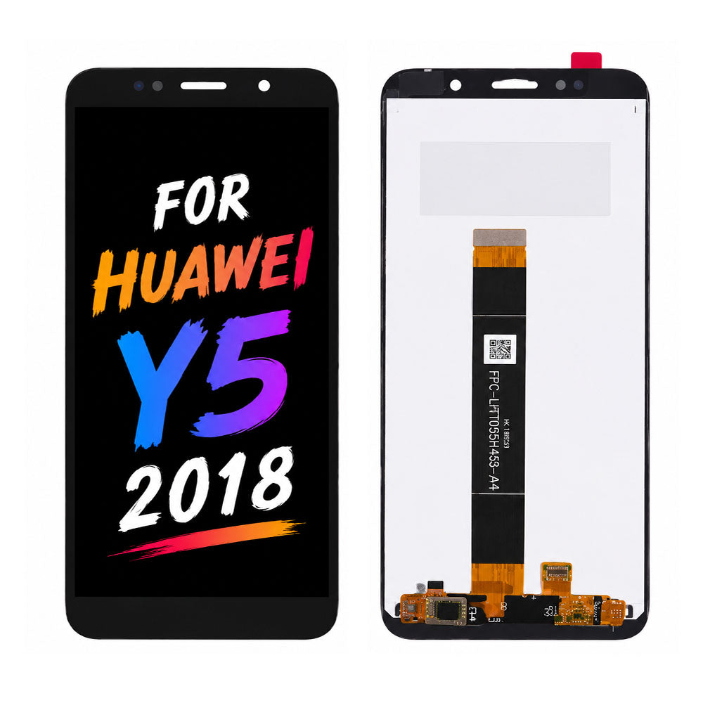 Huawei Y5 2018 LCD Screen Assembly — Original Pressed Replacement with Natural Color & High Brightness
