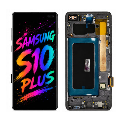 Samsung Galaxy S10 Plus OLED Screen Replacement — Soft Flexible Display Assembly (G975)