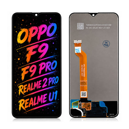 Compatible for OPPO F9 / F9 Pro / Realme 2 Pro / Realme U1 Screen Assembly Replacement — High Brightness & Clear Color Display