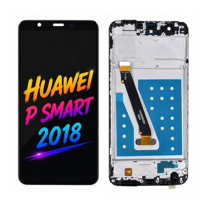 Huawei P Smart 2018 Display Screen Assembly — Original Pressed Replacement with Natural Color & High Brightness