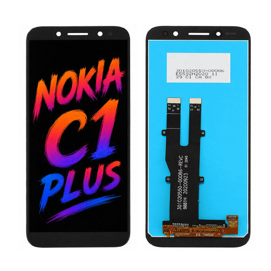Nokia C1 Plus Incell LCD Screen Assembly Replacement — Vivid Colors, High Brightness Display