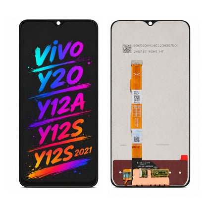 Compatible for Vivo Y20 / Y12A / Y12S / Y12S 2021 Screen Assembly — Premium Replica Original Style Display