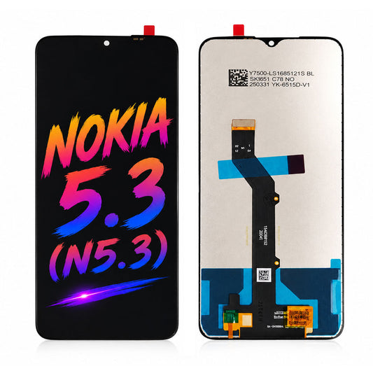 Nokia 5.3 /N5.3 Incell LCD Screen Assembly Replacement — Vivid Colors, High Brightness Display