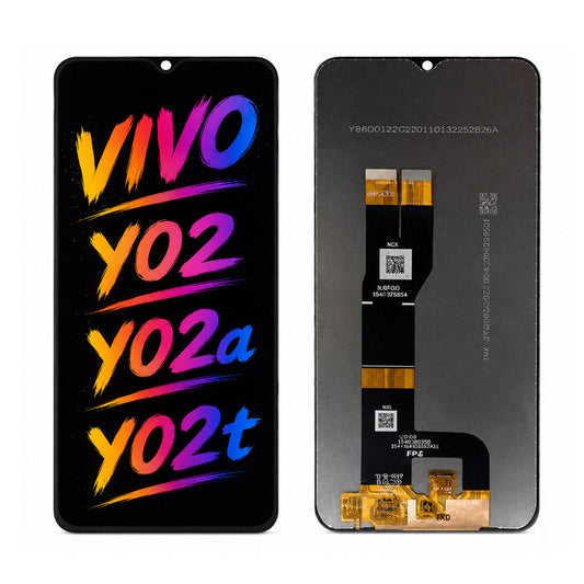 Compatible for Vivo Y02 / Y02A / Y02T Screen Assembly Replacement — High Brightness & Clear Color Display
