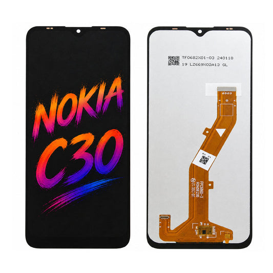 Nokia C30 Incell LCD Screen Assembly Replacement — High Brightness & True Color Restoration