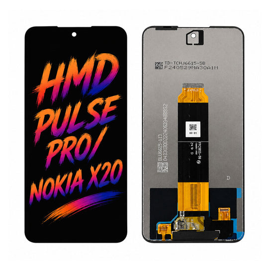 HMD Pulse Pro / Nokia X20 Incell LCD Screen Assembly Replacement — High Brightness & True Color Restoration