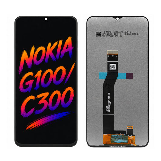 Nokia G100 / C300 Incell LCD Screen Assembly Replacement — High Brightness & True Color Restoration