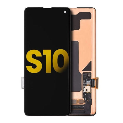 Original Samsung Galaxy S10 AMOLED Display Replacement Screen Assembly Frame Not Included Touch Digitizer Panel OEM Grade Repair Part