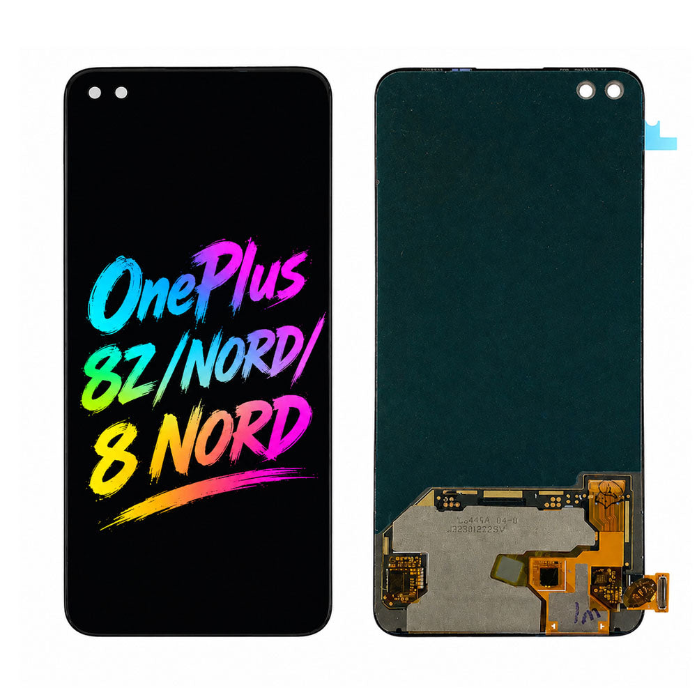OnePlus 8Z / Nord / 8 Nord OLED Display Assembly Replacement — Vivid Colors & High Brightness Touch Screen (No Frame)