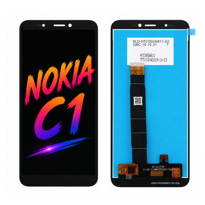 Nokia C1 TFT LCD Display Assembly Replacement — High Brightness & True Color Restoration
