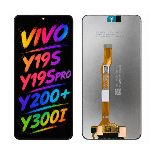 Compatible for Vivo Y19S / Y19S Pro / Y200+ / Y300i Screen Assembly Replacement — High Brightness & Clear Color Display