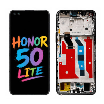Honor 50 Lite LCD Screen Assembly With Frame — Original Pressed Replacement
