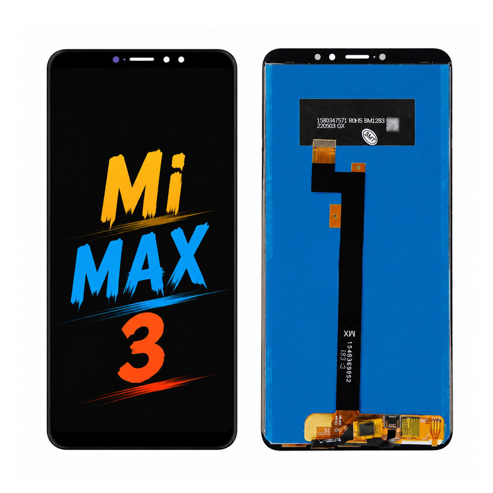 Xiaomi MI MAX 3 INCELL Screen Assembly (Original Compatible) — Frameless, Sharp & Vibrant Display