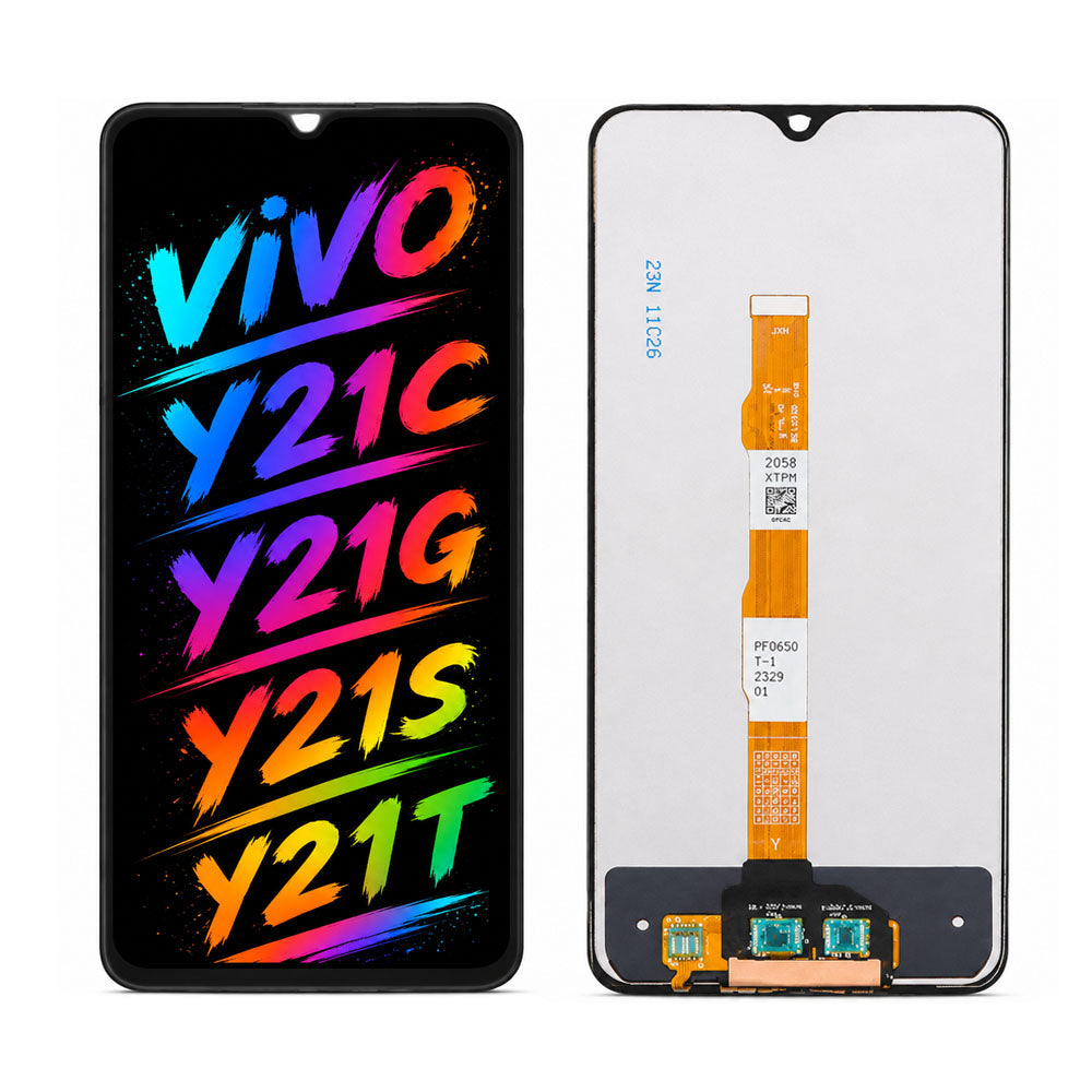 Compatible for Vivo Y21C / Y21G / Y21S / Y21T Screen Assembly Replacement — High Brightness & Clear Color Display