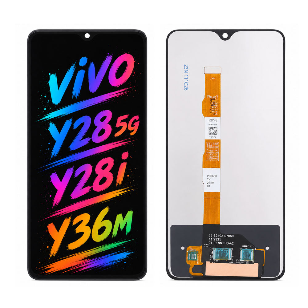 Compatible for Vivo Y28i / Vivo Y28 5G / Vivo Y36m Screen Assembly Replacement — High Brightness & Clear Color Display