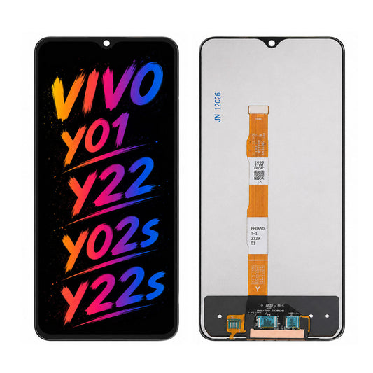 Compatible for Vivo Y01 / Y02s / Y22 / Y22s Screen Assembly Replacement — High Brightness & Vivid Color Display