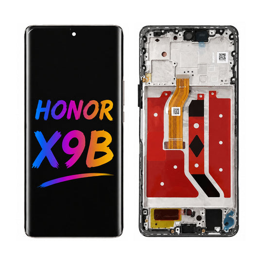 Honor X9B Display Screen Assembly Replacement — Original Pressed Panel with Vivid Color & High Brightness