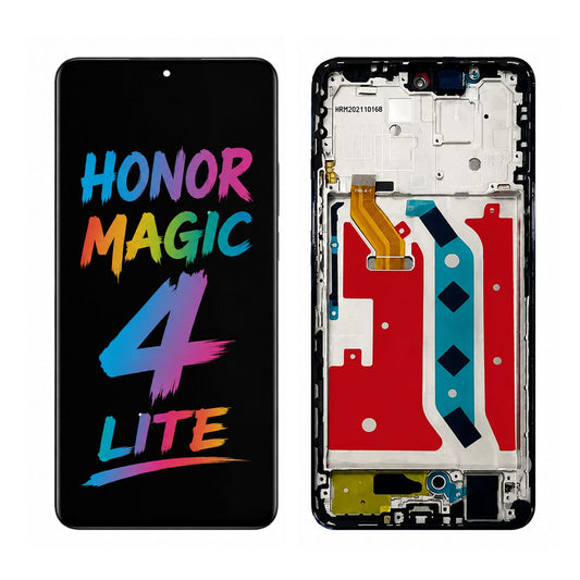 Honor Magic 4 Lite LCD Screen Assembly — Original Pressed, True Color & High Brightness Replacement