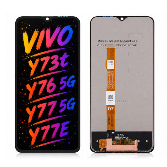 Compatible for Vivo Y73T / Y76 5G / Y77 5G / Y77e Screen Assembly Replacement — High Brightness & Vivid Color Display