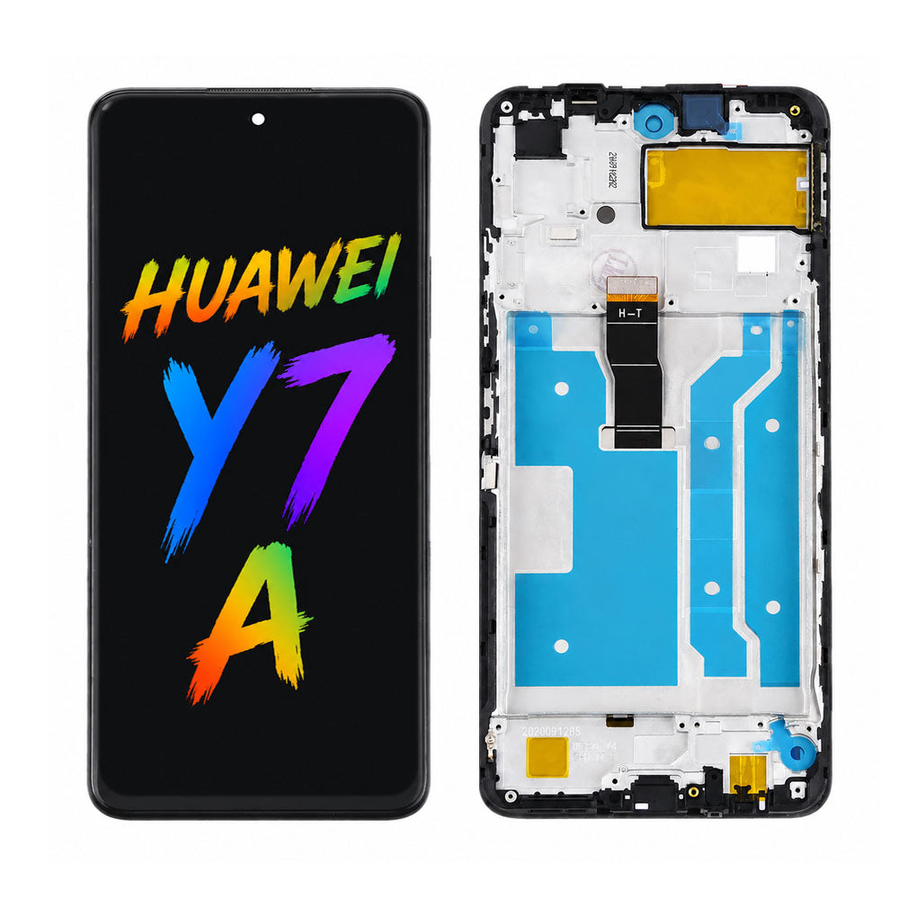 Compatible for Huawei Y7A Screen Assembly Replacement — Original Pressed Display with Natural Colors & High Brightness