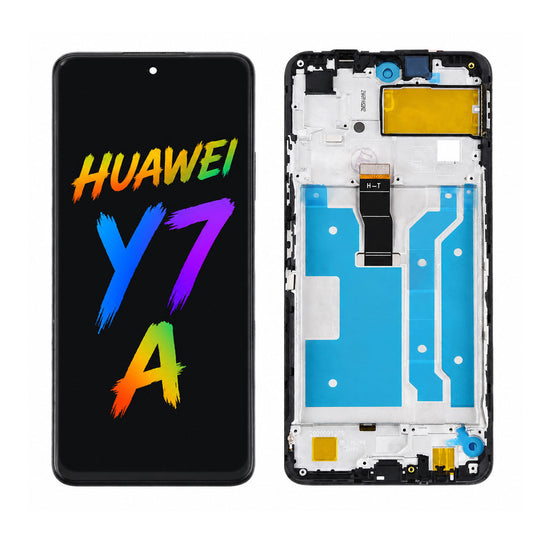 Compatible for Huawei Y7A Screen Assembly Replacement — Original Pressed Display with Natural Colors & High Brightness