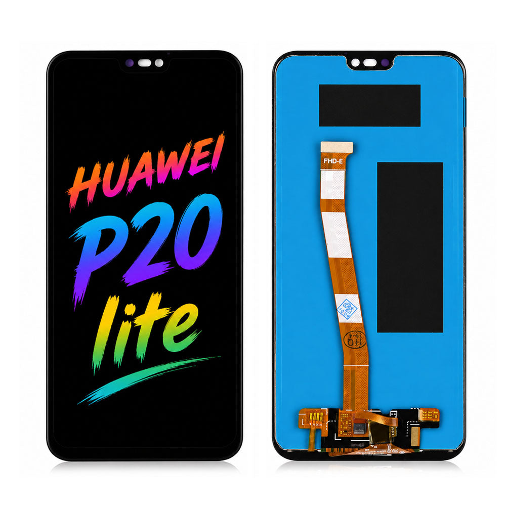 Huawei P20 Lite LCD Screen Assembly — Original Pressed Replacement with Natural Color & High Brightness Display