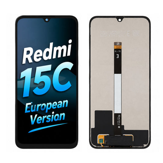 Redmi 15C EU Version INCELL Screen Assembly (Original Compatible) — Frameless, Sharp & Vivid Display