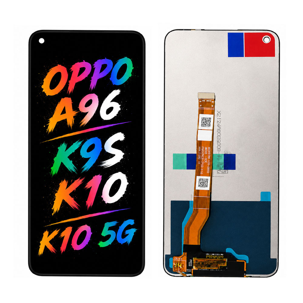 Compatible for OPPO A96 / K9s / K10 / K10 5G Screen Assembly Replacement — High Brightness & Vivid Color Display