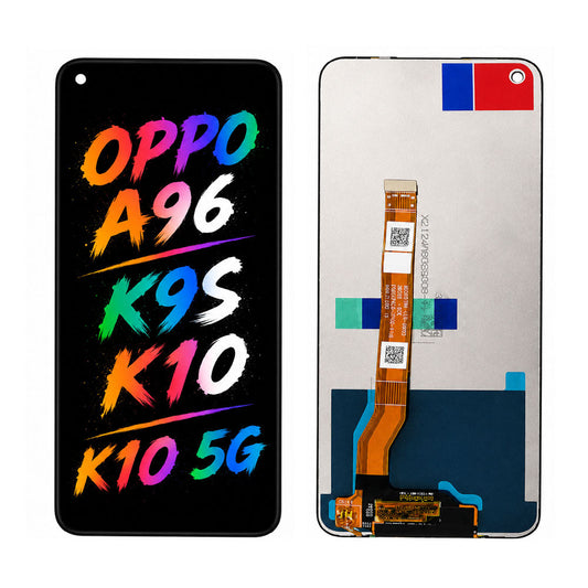 Compatible for OPPO A96 / K9s / K10 / K10 5G Screen Assembly Replacement — High Brightness & Vivid Color Display
