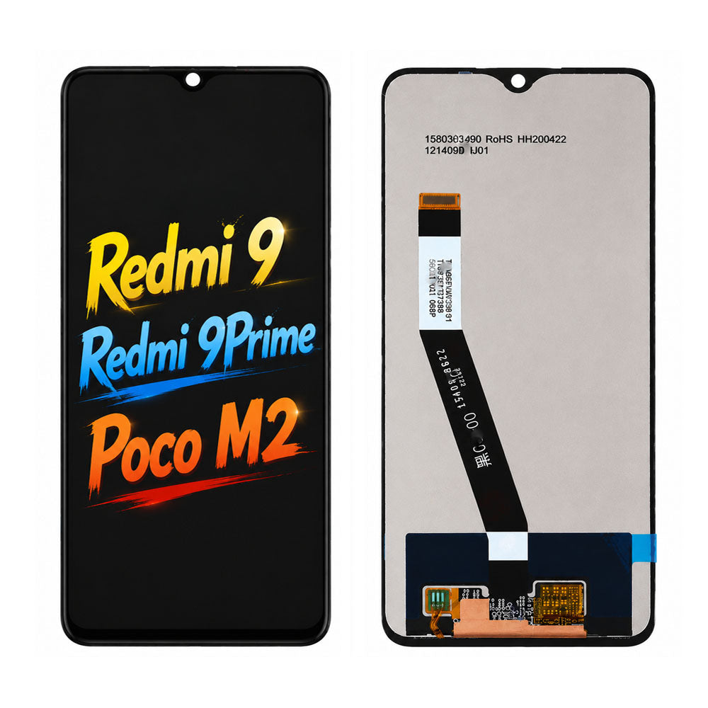 Redmi 9 / 9 Prime / XIAOMI Poco M2 INCELL HD+ Screen Replacement — Frameless, Crisp & Vibrant Display