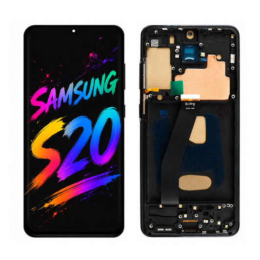 Samsung Galaxy S20 OLED Screen Replacement — Soft Flexible Display Assembly (G980)