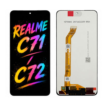 Compatible for Realme C71 / C72 Screen Assembly Replacement — High Brightness Display with Clear Color Performance