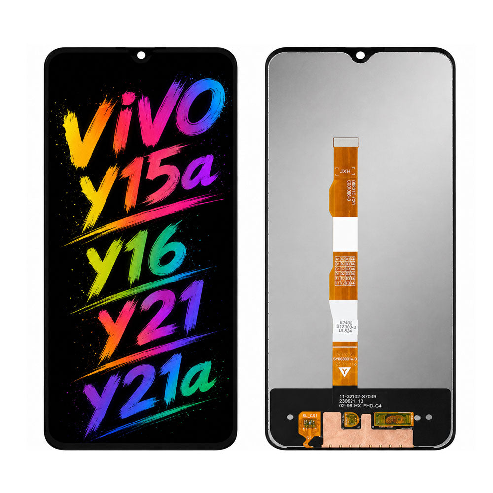 Compatible for Vivo Y21 / Y21A / Y15A / Y16 Screen Assembly Replacement — High Brightness & Clear Color Displa