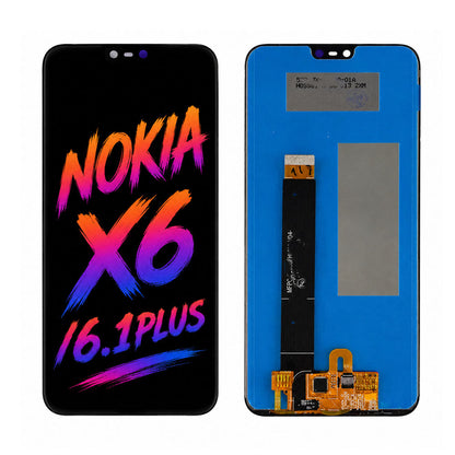 Nokia X6 / 6.1 Plus TFT LCD Screen Assembly Replacement — Vivid Colors, High Brightness Display